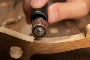 Tapering a dowel without a lathe