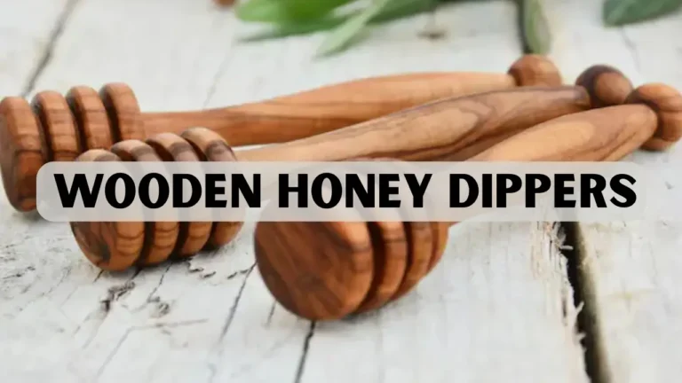 Wooden Honey Dippers