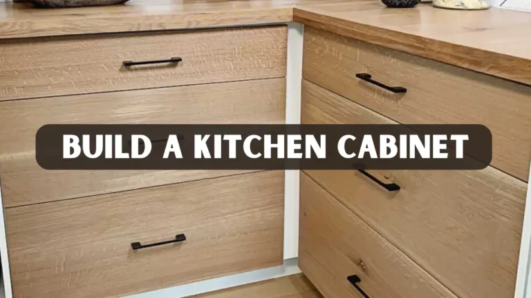 Build a Kitchen Cabinet