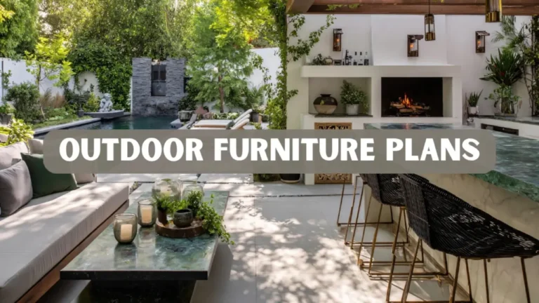 Outdoor Furniture Plans