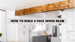 How to Build a Faux Wood Beam