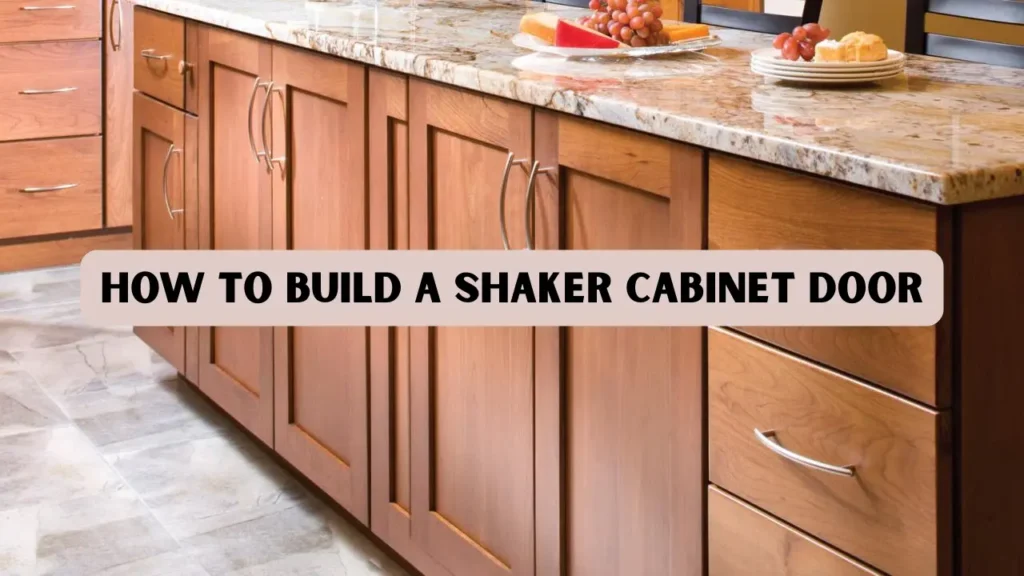How to Build a Shaker Cabinet Door