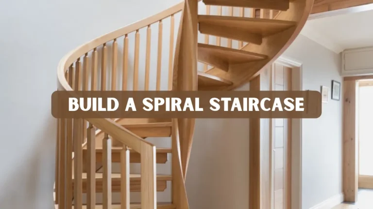 How to Build a Spiral Staircase