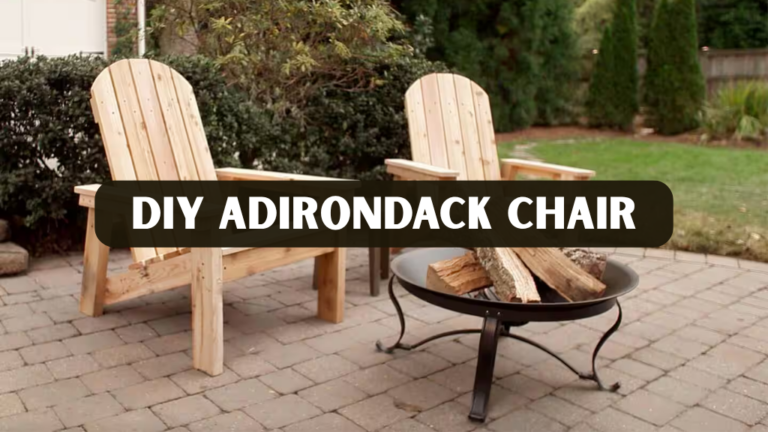 DIY Adirondack Chair