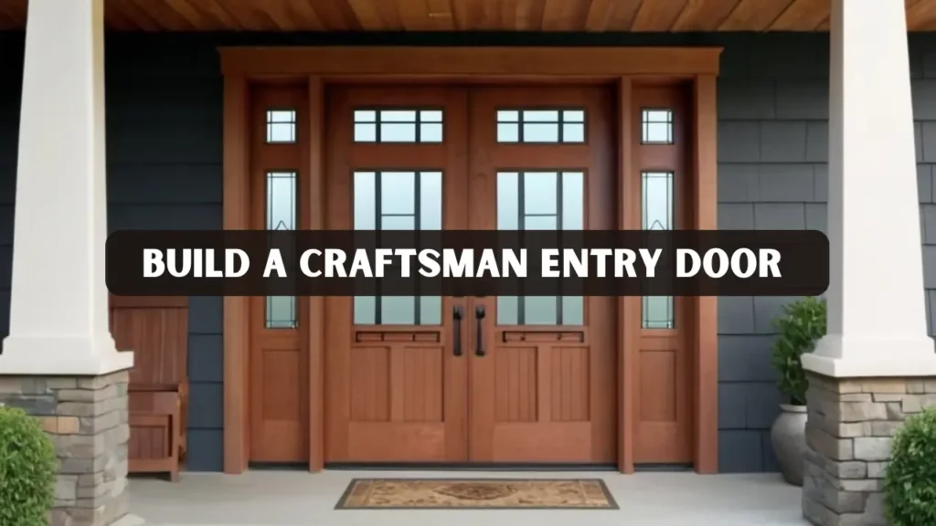 Build a Craftsman Entry Door