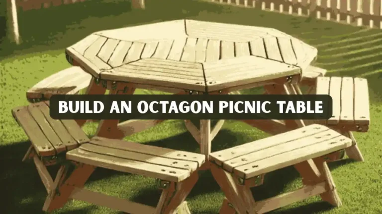 How to Build an Octagon Picnic Table