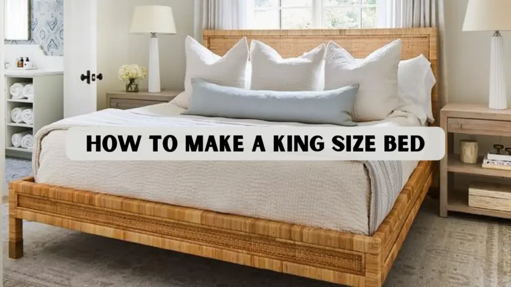 How to Make a King Size Bed