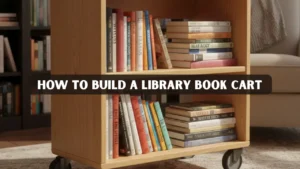 How to Build a Library Book Cart