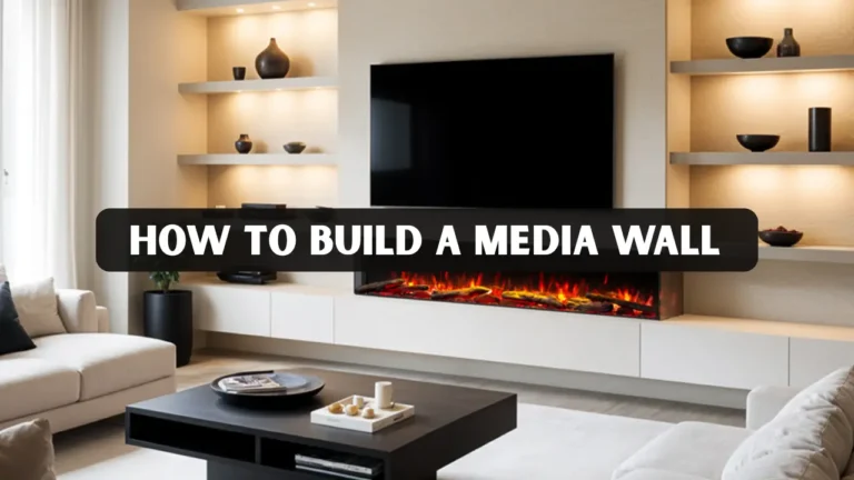 How To Build A Media Wall