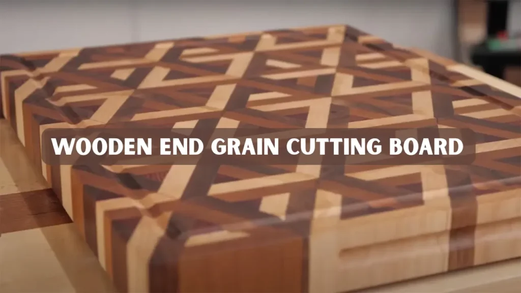 Wooden End-Grain Cutting Board